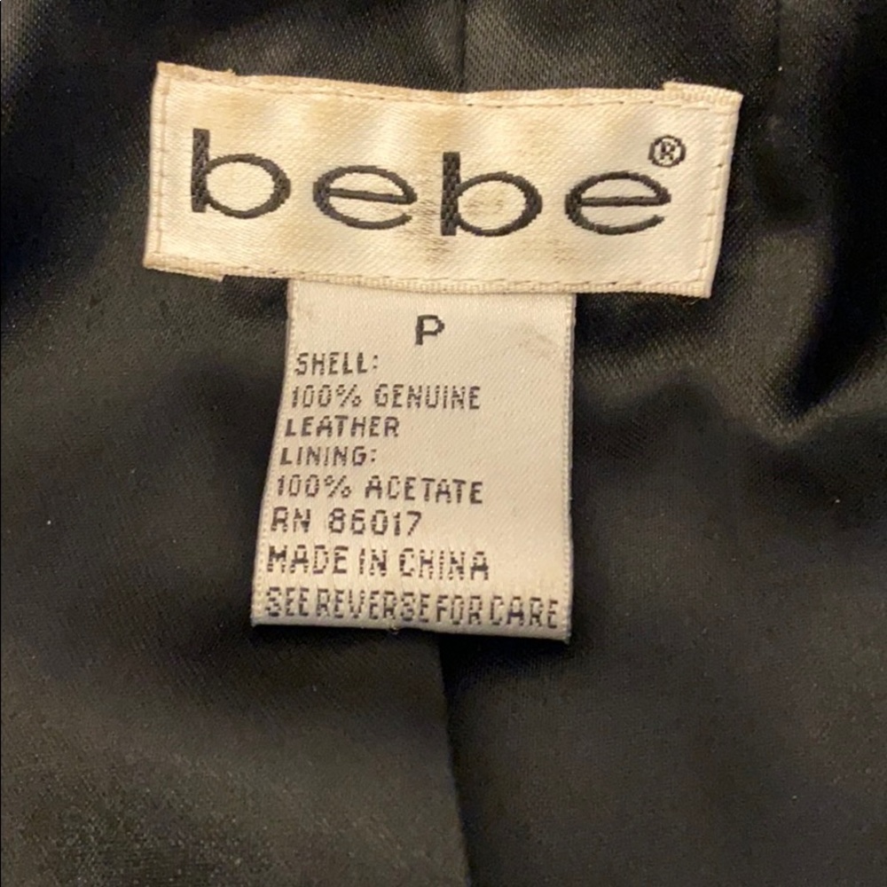 Bebe Leather Jacket - image 6